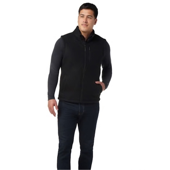 Smartwool Men's Hudson Trail Fleece Vest Black Large NWT‎ - Picture 6 of 6
